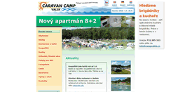Desktop Screenshot of campvalek.cz